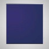 VidaXL Wonen Rolgordijn - Verduisterend 100 x 175 cm marineblauw 240120