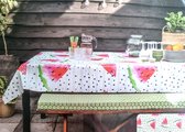 Cactula leuke vrolijke watermeloenen tafelkleed PVC 140 x 250 CM