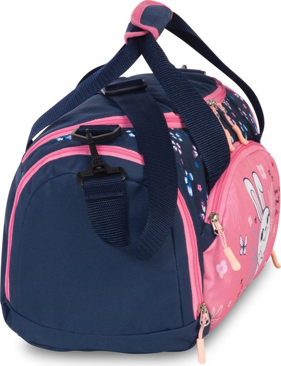 Horse Pony Shoulder Bag Sports Bag for Girls Kids Travel Bag - 35 x 22 x 18.5 cm, Blue/Pink, Volume Approx. 14.2 Litres Horse Pony Shoulder Bag Sports Bag for Girls Kids Travel Bag - 35 x 22 x 18.5 cm, Blue/Pink, Volume Approx. 14.2 Litres