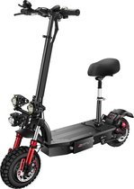 SONGZO- elektrische scooter- voor volwassenen- Hoogwaardige-dubbele motoren- 11 inch offroad-banden- Hydraulische dubbele schijfrem- Opvouwbare scooter met 60 V 26 Ah lithiumbatterij