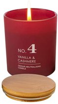 Bougie Parfumée Wax Lyrical Vanille & Cachemire NO. 4 Homescenter - neutralise les odeurs désagréables dans la maison