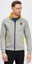 BLACK AND GOLD ZIPPER dripdropos grey XL