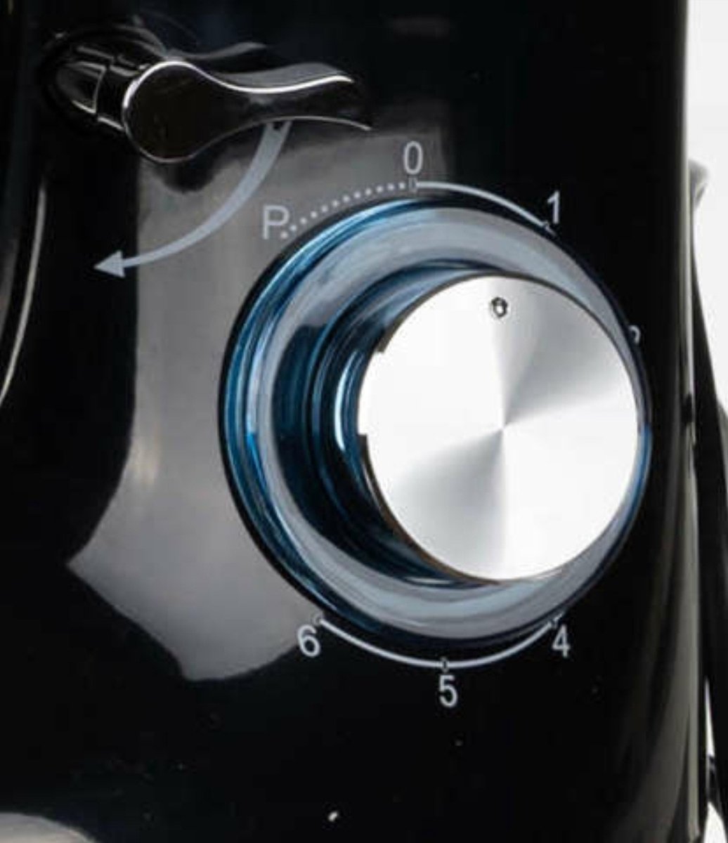 Ariko Keukenmachine - Blender - Mixer - Gehaktmolen - Vleesmolen - Foodprocessor - 3 in 1 - 2200W - zwart — afbeelding 4