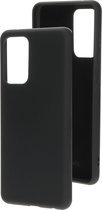 Samsung Galaxy A52 Hoesje - Mobiparts - Serie - Siliconen Backcover - Zwart - Hoesje Geschikt Voor Samsung Galaxy A52
