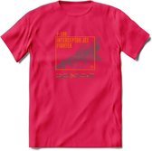 F-106 Vliegtuig T-Shirt | Unisex leger Kleding | Dames - Heren Straaljager shirt | Army F16 | Grappig bouwpakket Cadeau | - Roze - XL