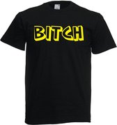 Grappig T-shirt Bitch. maat S - Het kadoshoppie