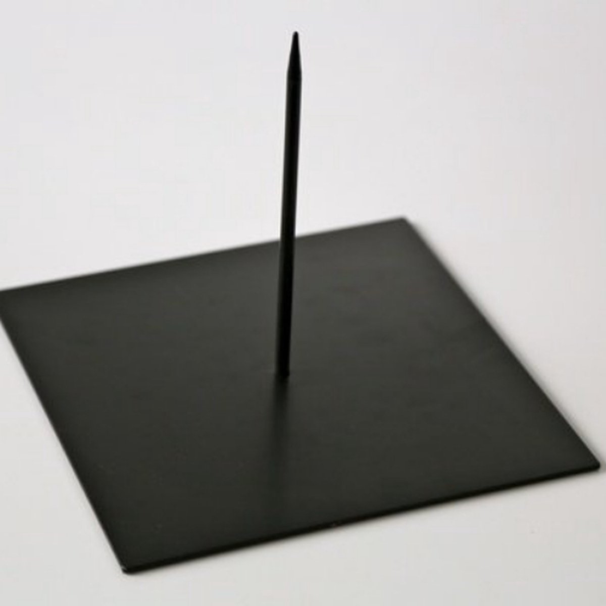 Sokkel - 12x12x13 cm - metaal - Powertex