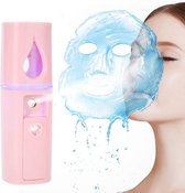 Nano-ionen nevelspray, handige gezichtsmister vochtinbrengende steamer Beauty Skin Care bevochtigende spray met USB oplaadbaar