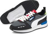 PUMA R78 Unisex Sneakers - Castlerock/White/Black - Maat 44.5