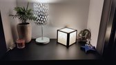 Tafellamp Tokio wit - schemerlamp - nachtlamp - bureaulamp - Voronoi lamp - designlamp - moderne lamp