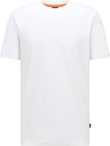 Hugo Boss - T-shirt Tales Responsible Wit - Heren - Maat XL - Regular-fit