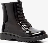 Blue Box meisjes lak veterboots - Zwart - Maat 32