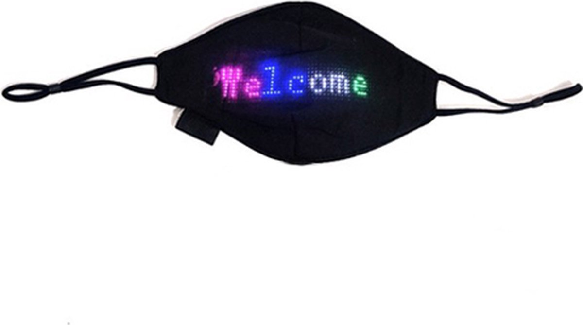 LED bluetooth mondkapje | multicolor