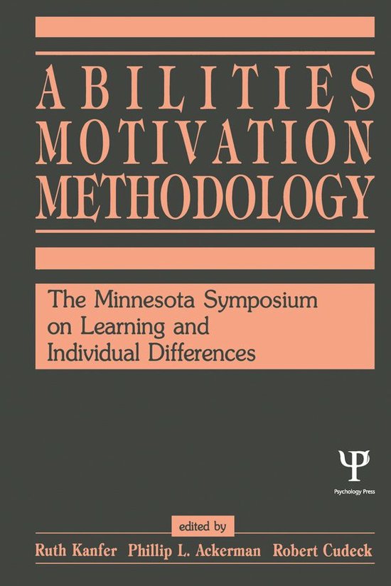 Abilities, Motivation and Methodology - cover