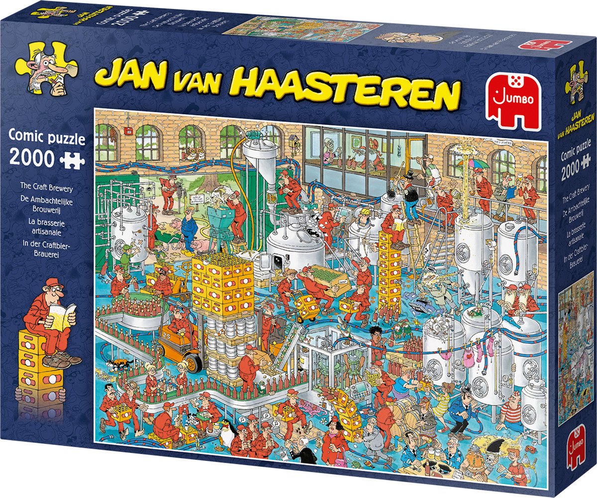 Jan van Haasteren De Ambachtelijke Brouwerij puzzel - 2000 stukjes | bol.com