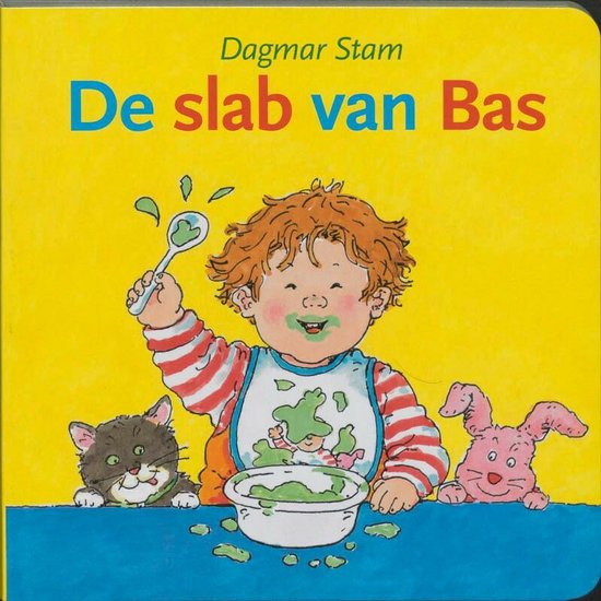 Cover van het boek 'De slab van Bas' van Dagmar Stam