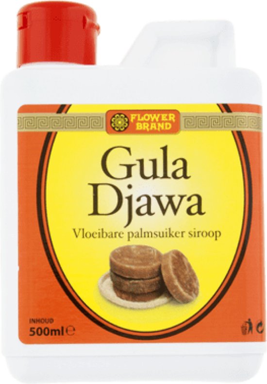 Flower Brand - Gula Djawa - vloeibare palmsuiker siroop - 500ml