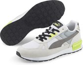 PUMA Graviton Pro Unisex Sneakers - White/Steel Gray/Quarry/Limepunch - Maat 45