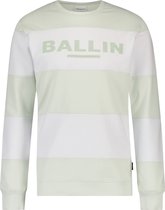 Ballin Amsterdam -  Heren Slim Fit    Sweater  - Groen - Maat S