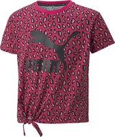 PUMA Classics Summer Roar AOP Meisjes T-Shirt - Maat 152