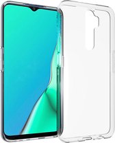 Accezz Hoesje Geschikt voor Oppo A9 (2020) / A5 (2020) Hoesje Siliconen - Accezz Clear Backcover - Transparant