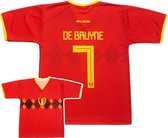Voetbalshirt - België - De Bruyne - Rood - Volwassenen - Large