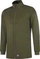 Tricorp Fleece Vest Interlock 302010 - Army - Maat L