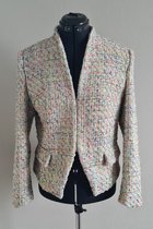 Merkloos - jasje bouclé - dames - mint - maat 40