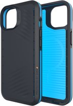 Gear4 Vancouver Snap D3O hoesje voor iPhone 13 - zwart en blauw