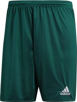 adidas Parma 16 Shorts Heren Sportbroekje - Collegiate Green/Wit - Maat XXL