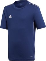 adidas - Core 18 Jersey JR - Voetbalshirt adidas - 116 - Blauw