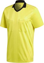 adidas Referee 18 SS Jersey  Sportshirt performance - Maat L  - Mannen - geel