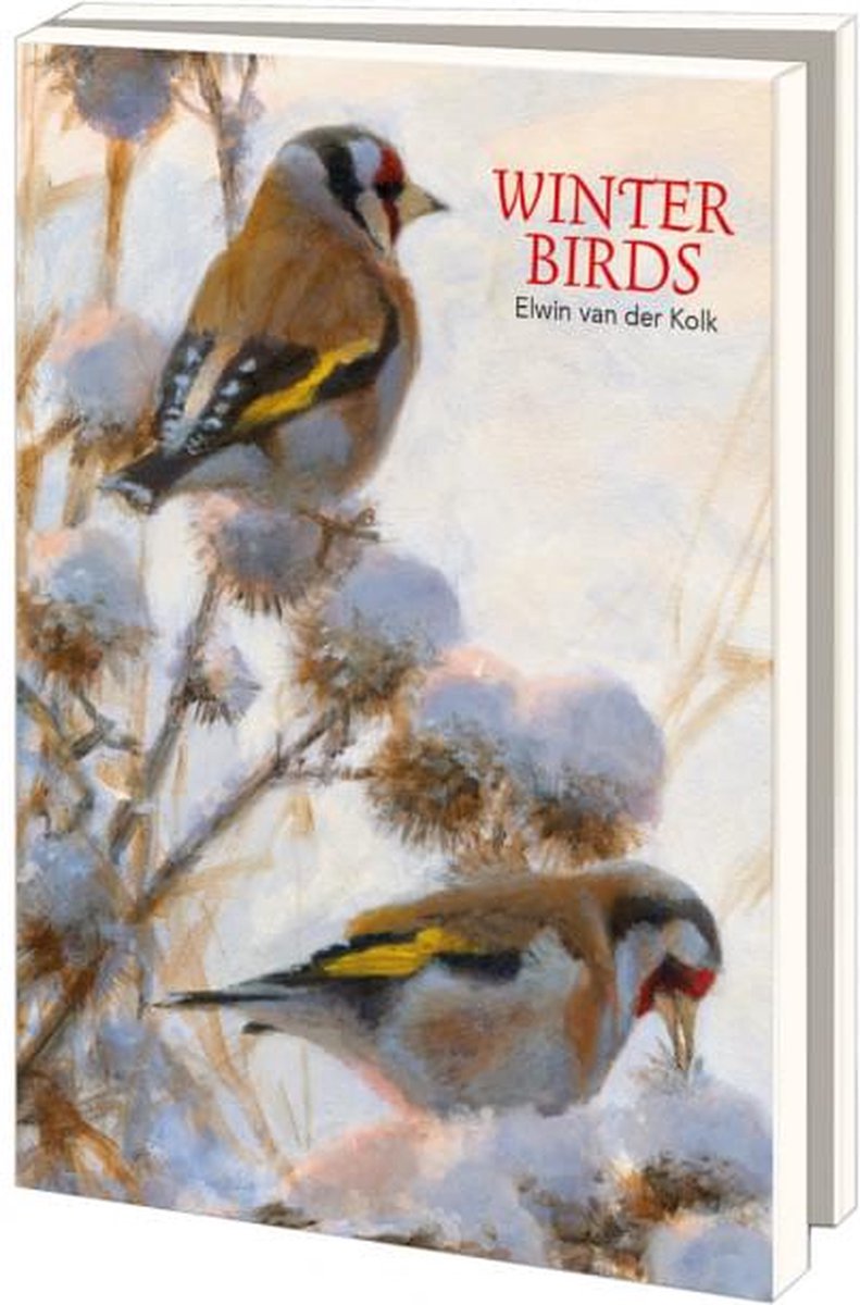 Elwin van der Kolk kaartenmapje WINTERBIRDS