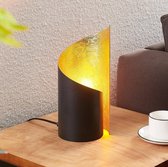Lindby - Tafellamp - 1licht - aluminium - H: 30 cm - E27 - , goud