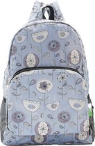 Eco Chic - Backpack - B17GY - Grey - 1950's Flower