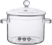Glas Steelpan Kachel Pot Voor Keuken Transparante Mini Soeppan Fornuis Kookplaat Koken Gereedschap Keuken Accessoires (BEKEND VAN TIKTOK)