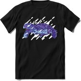 Dieren T-Shirt | Schildpad shirt Heren / Dames | Wildlife Turtle cadeau - Zwart - 3XL
