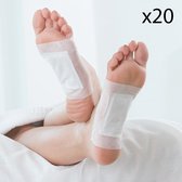 Innovagoods® Detox Voetpleisters - Nubuu - Detox Kuur - Lucovitaal - Detox Afvallen - Foot Patch - 20 Stuks