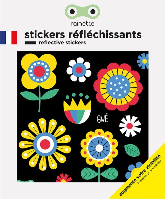 Reflecterende stickers Rainette Petites Fleurs