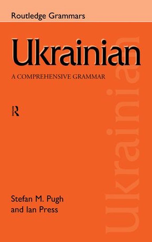 Routledge Comprehensive Grammars - Ukrainian: A Comprehensiv ... - cover