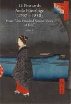Wenskaarten set - 12 Ansichtkaarten van Ando Hiroshige (1797 – 1858) Uit: "One Hundred Famous Views of Edo" (serie 3)