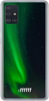 6F hoesje - geschikt voor Samsung Galaxy A51 -  Transparant TPU Case - Northern Lights #ffffff