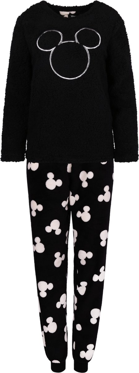 Bovenstaande plug camouflage Zwarte fleece pyjama voor dames Mickey Mouse DISNEY / XS | bol.com