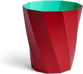 Hay Paper vuilbak D28cm H30.5cm donkerrood