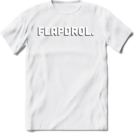 Flapdrol - Valentijn T-Shirt | Grappig Valentijnsdag Cadeautje voor Hem en Haar | Dames - Heren - Unisex | Kleding Cadeau | - Wit - 3XL