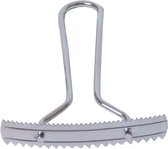 Herderhark Metaal - Dierenborstel/kam - Metaal - 14 cm