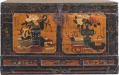 Fine Asianliving Antieke Chinese Kist Handgeschilderd B84xD48xH52cm Chinese Meubels Oosterse Kast