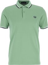 Fred Perry - Polo Groen E36 - L - Slim-fit