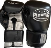 PunchR™ Pro Range Bokshandschoenen Zwart Zilver 12 OZ