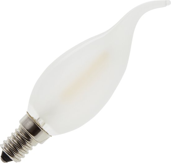 Lighto | LED Kaarslamp Tip | E14 | 2W (vervangt 20W) Mat